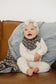 Mebie Baby Classic Bib in Olive Floral