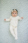 Mebie Baby Muslin Crib Sheet in Blue Blossom