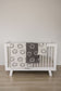Mebie Baby Charcoal Smiley Plush Blankets