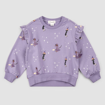 Miles the Label Witches Glow-in-the-Dark Twilight Halloween Sweatshirt