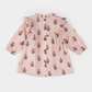 Petit Lem Brushed Twill Dress Set in Poppy Print on Rose