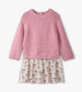 Hatley Sweater Dress in Painted Bows