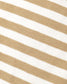 Quincy Mae Oversized Crew Sweatshirt in Gold Stripe