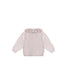 Quincy Mae Ruffle Collar Cardigan in Lilac