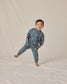 Quincy Mae Relaxed Fleece Sweatsuit in Silver Moons