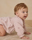 Quincy Mae Eden Romper in Bows