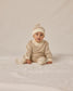Quincy Mae Knit Beanie in Gold