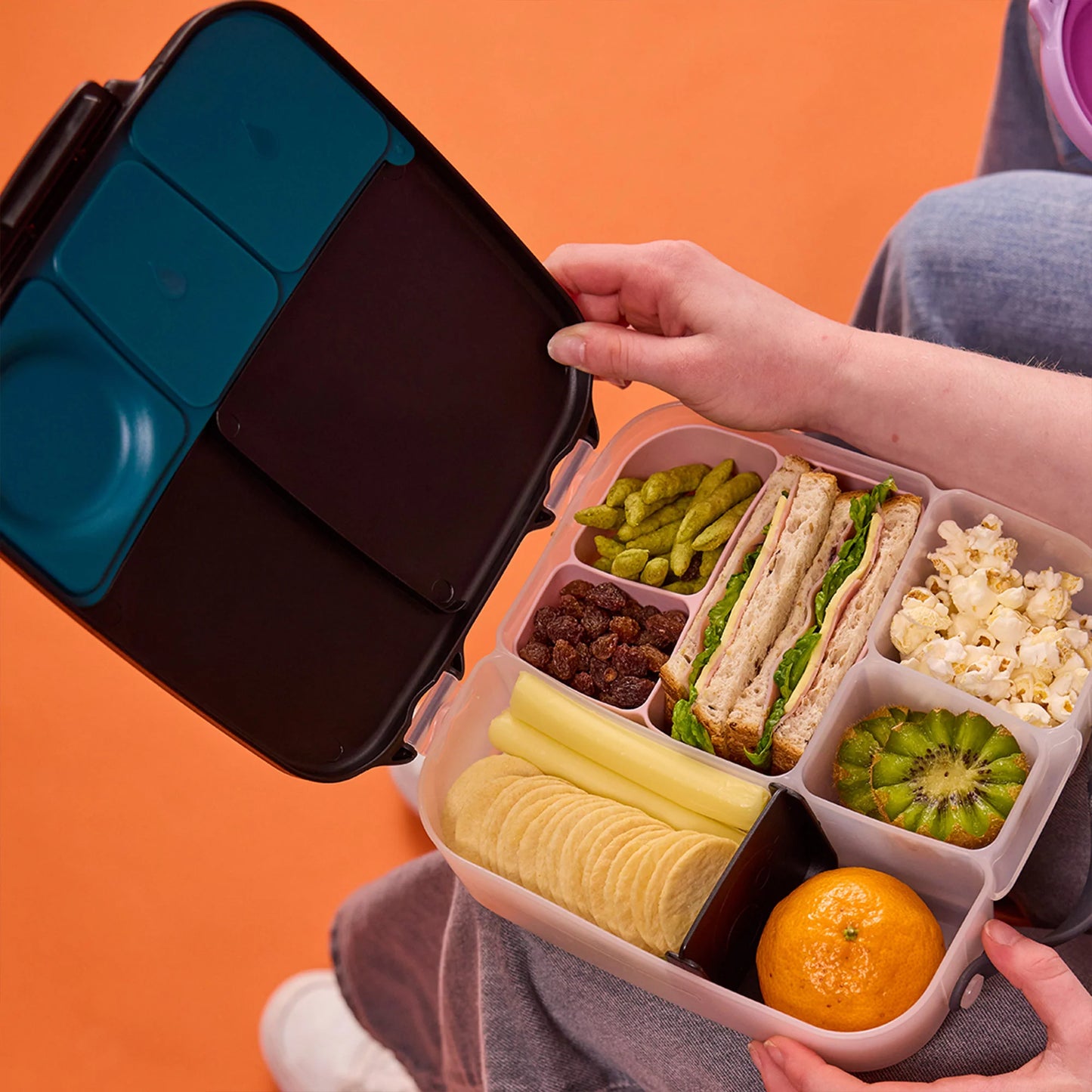 b.box Silicone Bento Lunchbox Buddys