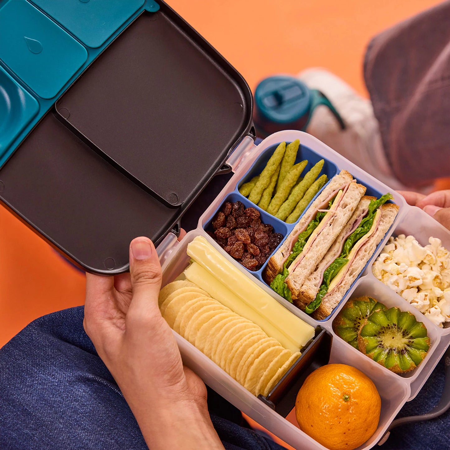 b.box Silicone Bento Lunchbox Buddys