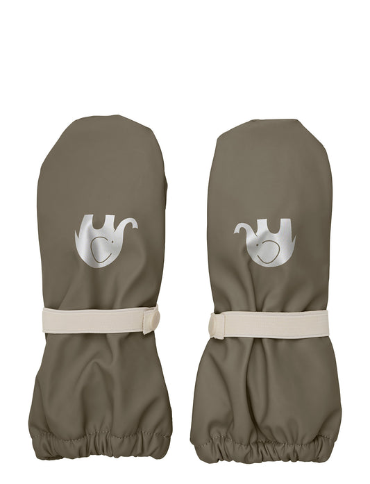 Celavi Fleece Lined Rain Mitts in Overland Trek Green
