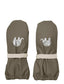 Celavi Fleece Lined Rain Mitts in Overland Trek Green