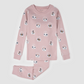 Petit Lem 2 Piece Pj Set in Snow Globes on Violet