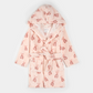 Petit Lem Plush Robe in Ballet Slippers
