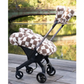 7AM Car Seat Cocoon in Checkered Berber