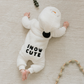 Petit Lem Snow Cute Snowman Sherpa Playsuit