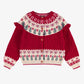 Souris Mini Knit Christmas Cardigan