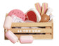 Le Toy Van Wooden Market Crate - Butcher’s Meat