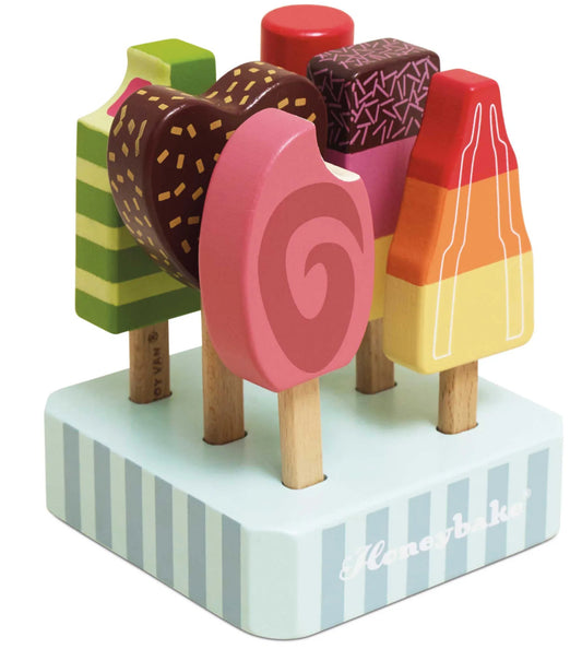 Le Toy Van Wooden Ice Lollies Set