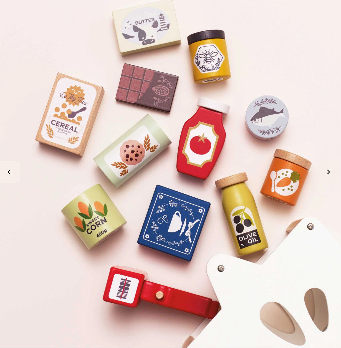 Le Toy Van Wooden Grocery Set & Scanner