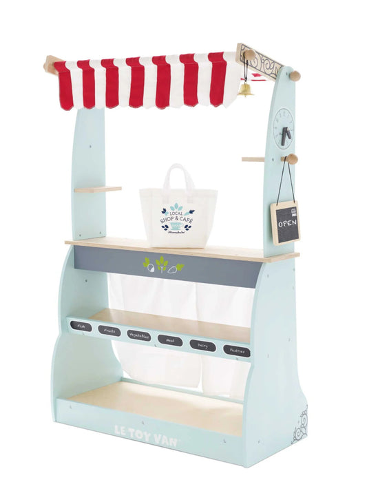 Le Toy Van Wooden Shop & Cafe Market Stand