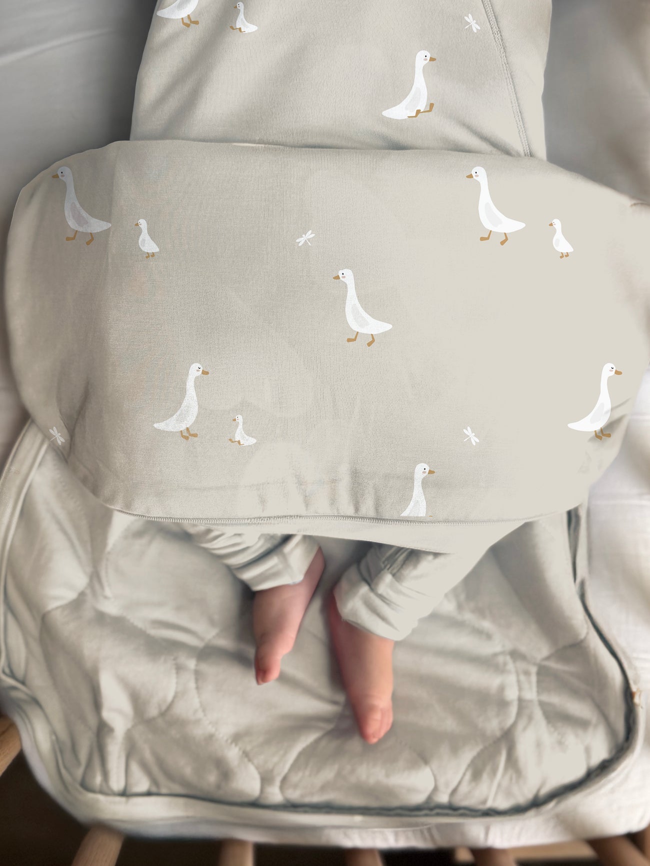 Günamüna 1.0 TOG Slumber Swaddle in Goose