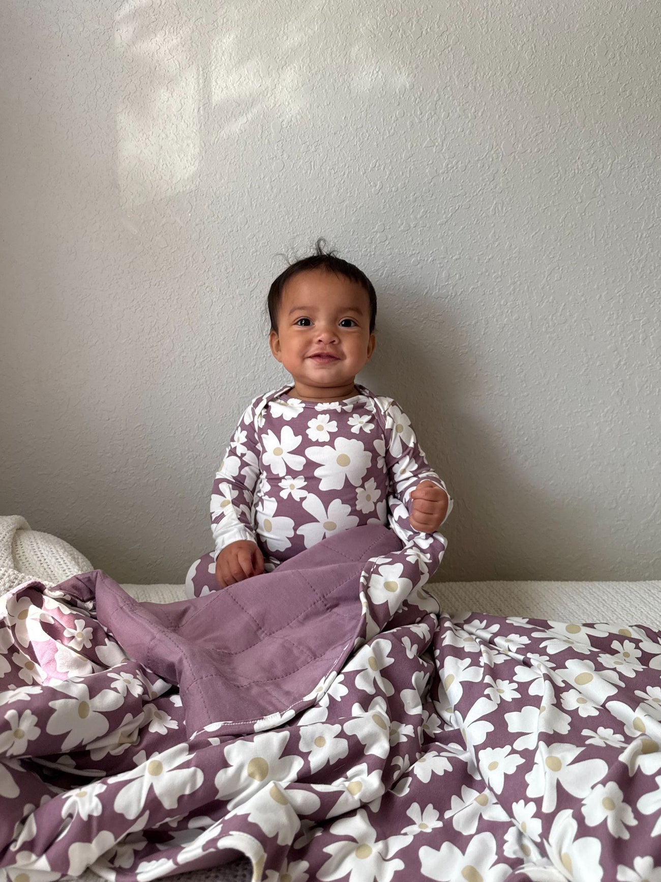 Günamüna Toddler 2.5 Tog Cloud Blanket in Blossom