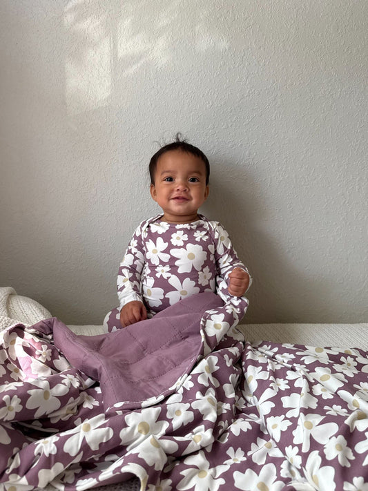 Günamüna Toddler 2.5 Tog Cloud Blanket in Blossom