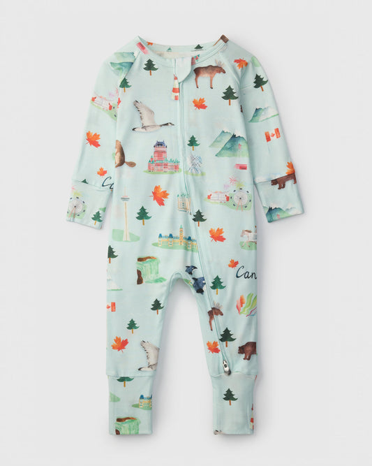 Loulou Lollipop Sleeper in Canada Print