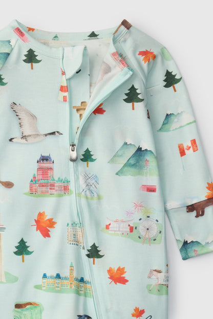 Loulou Lollipop Sleeper in Canada Print