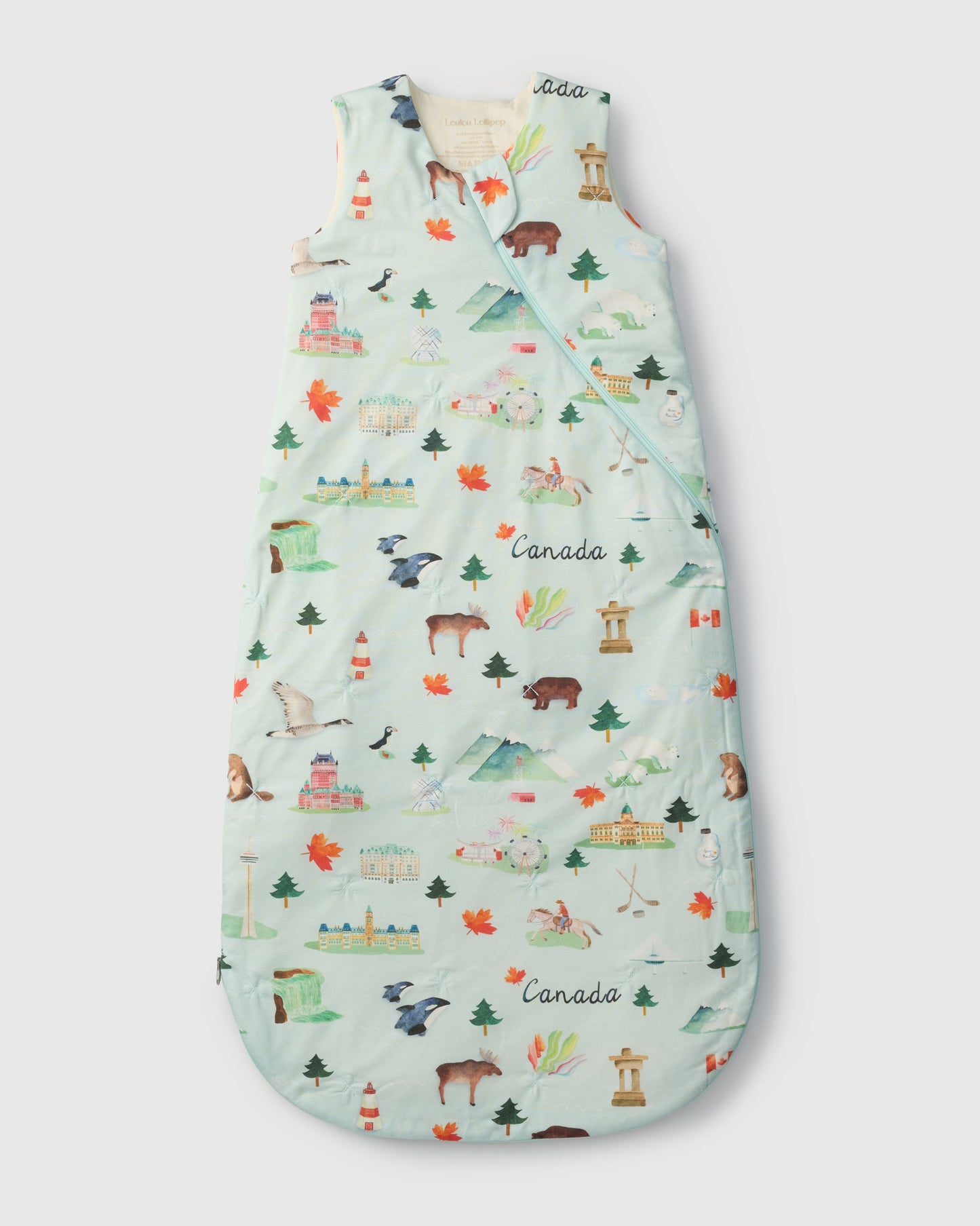 Loulou Lollipop 1.0 TOG Sleep Bag in Canada Print