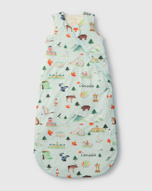 Loulou Lollipop 1.0 TOG Sleep Bag in Canada Print