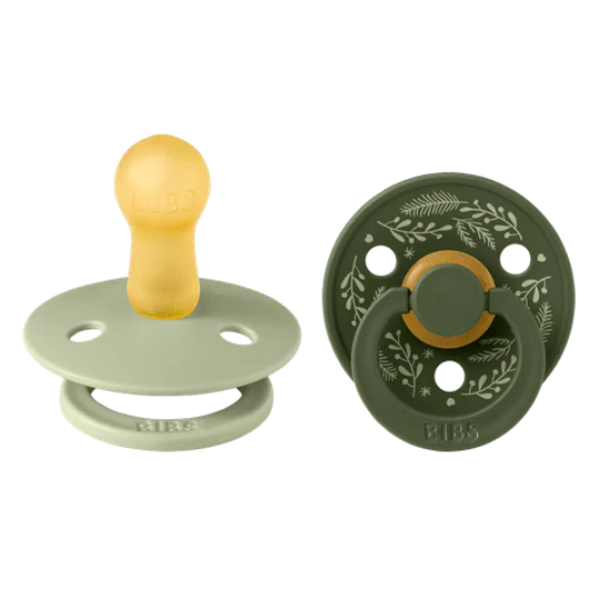 BIBS Original Colour Series Natural Latex Pacifiers