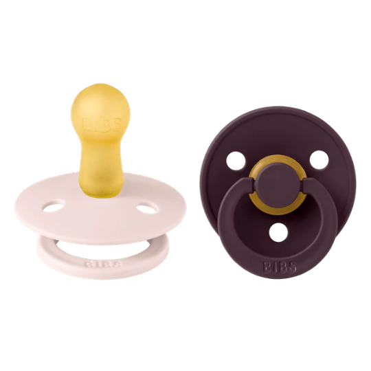 BIBS Original Colour Series Natural Latex Pacifiers