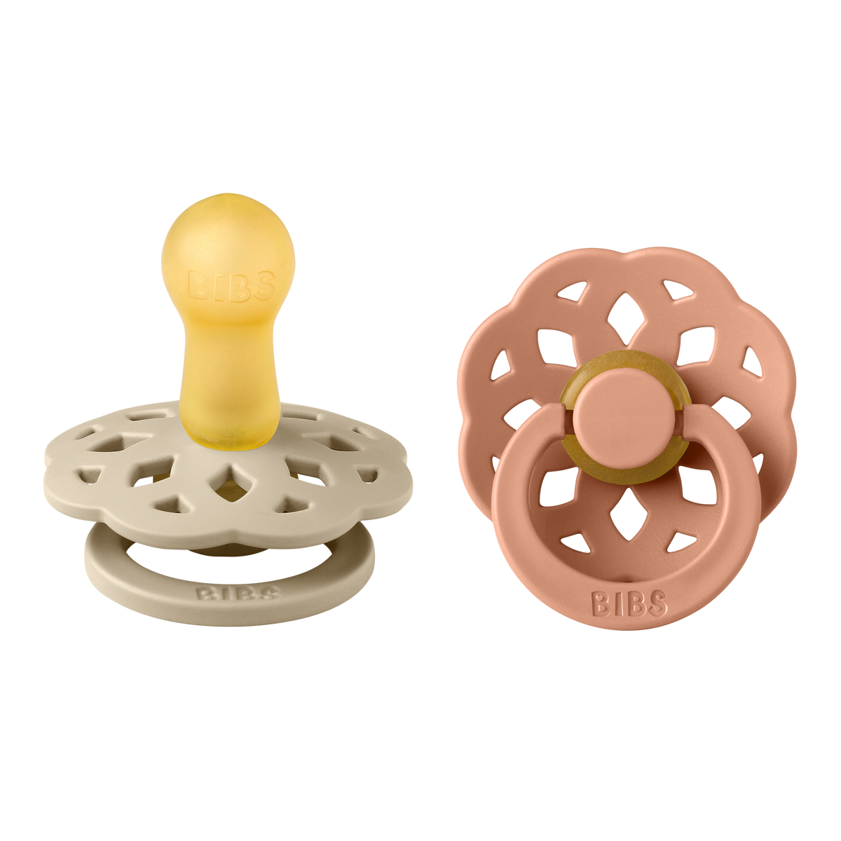 BIBS Boheme Series Natural Latex Pacifiers