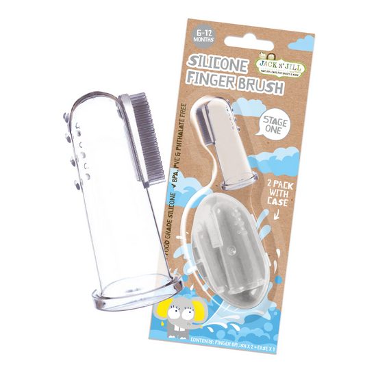 Jack N’ Jill Silicone Finger Toothbrush for Baby
