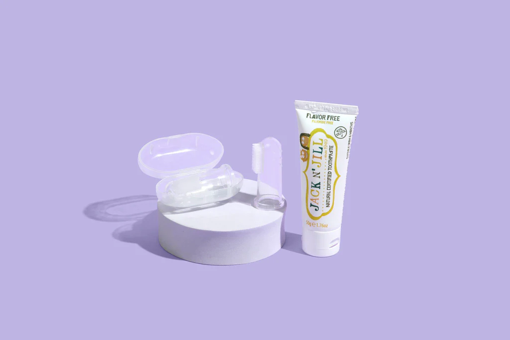 Jack N’ Jill Silicone Finger Toothbrush for Baby