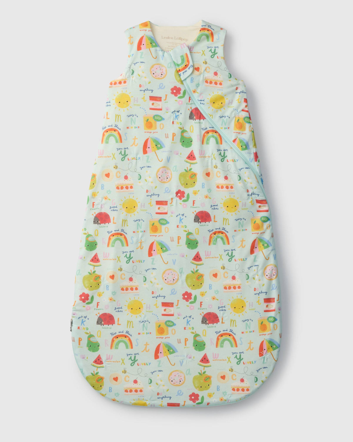 Loulou Lollipop 1.0 TOG Sleep Bag in Alphabet Smiles
