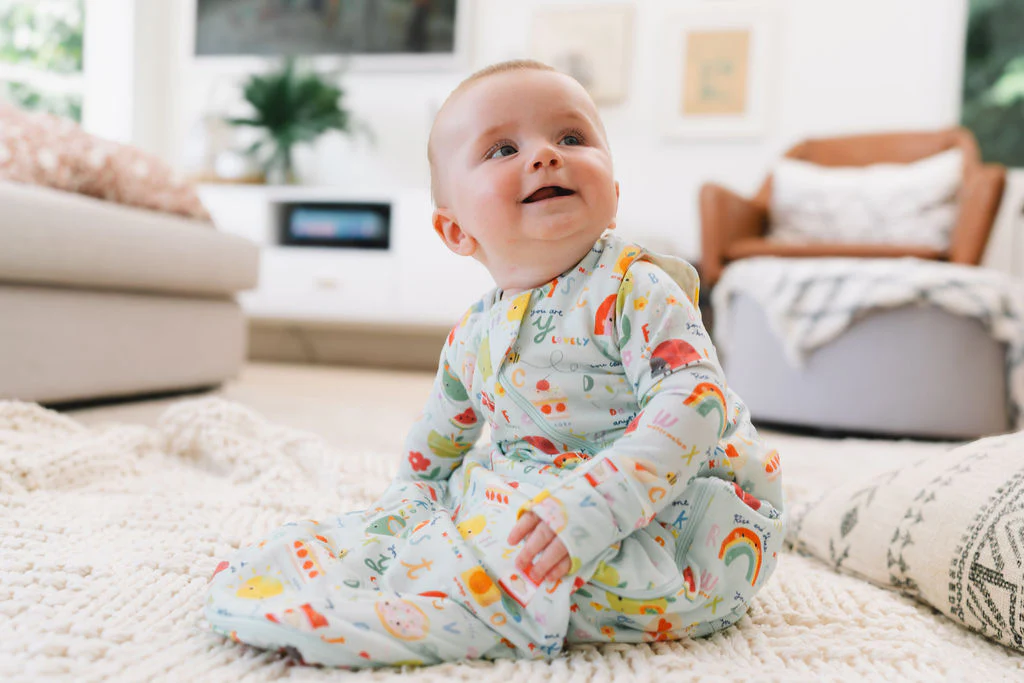 Loulou Lollipop 1.0 TOG Sleep Bag in Alphabet Smiles