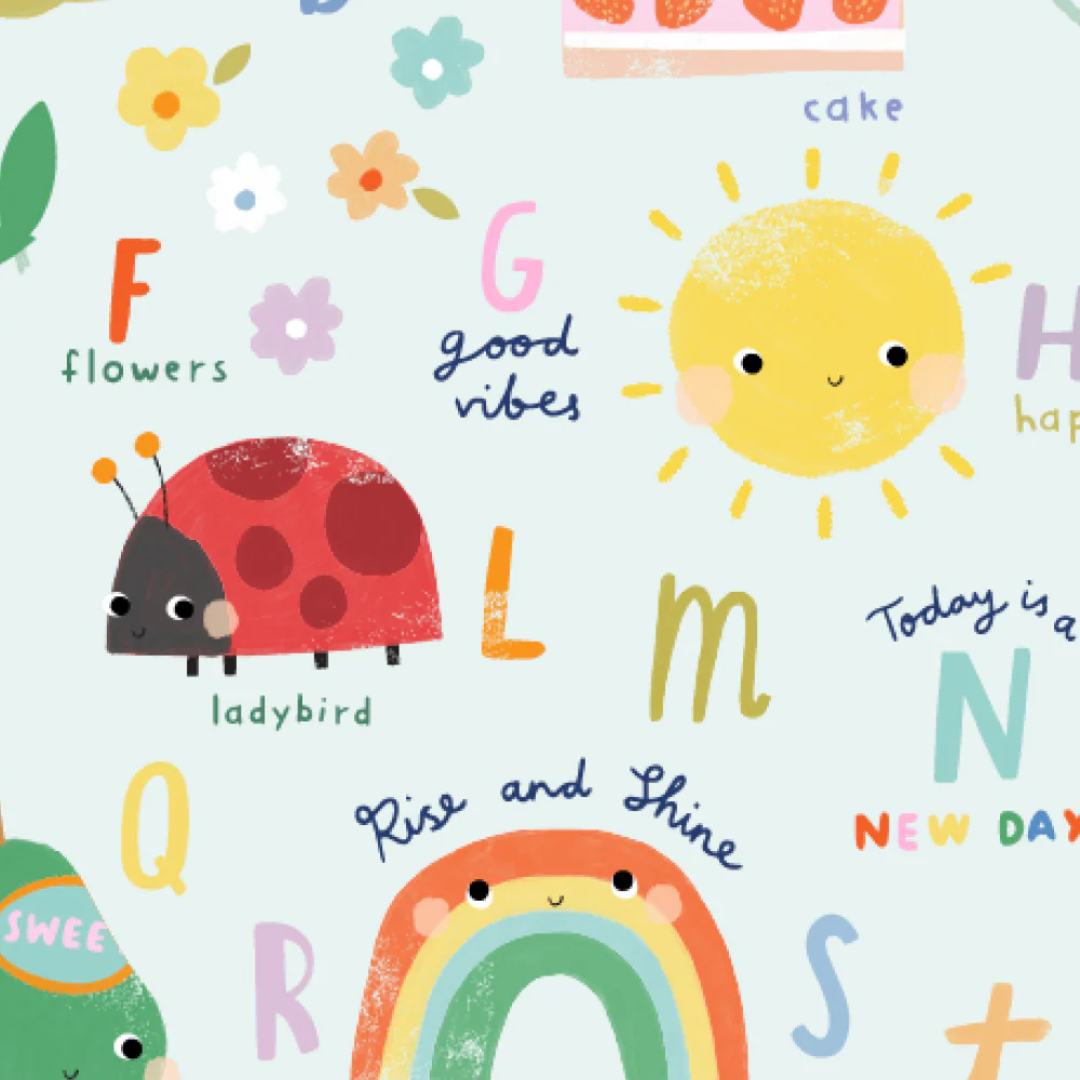 Loulou Lollipop 1.0 TOG Sleep Bag in Alphabet Smiles