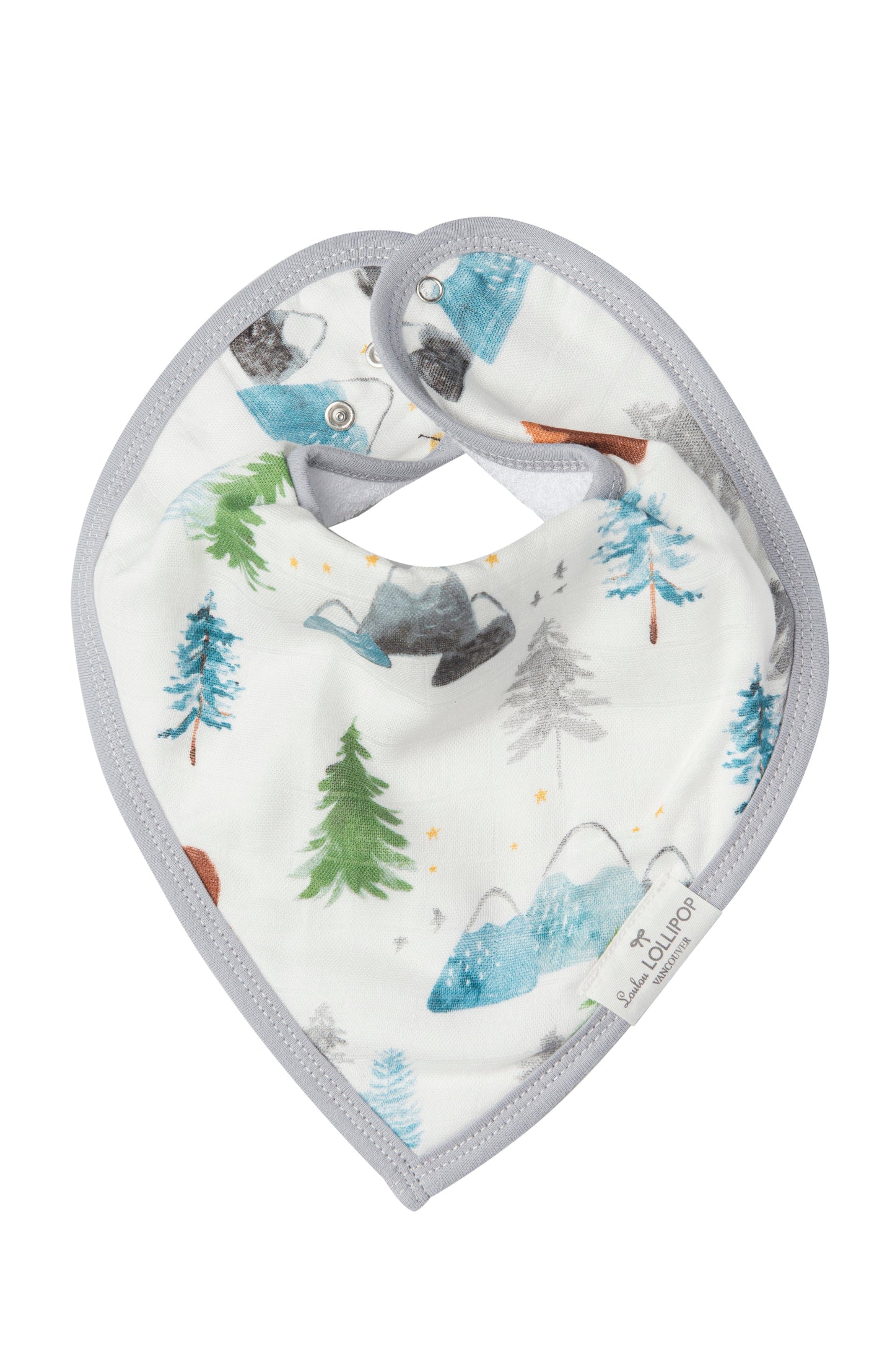 LouLou Lollipop Bandana Bib Set in Adventure Begins