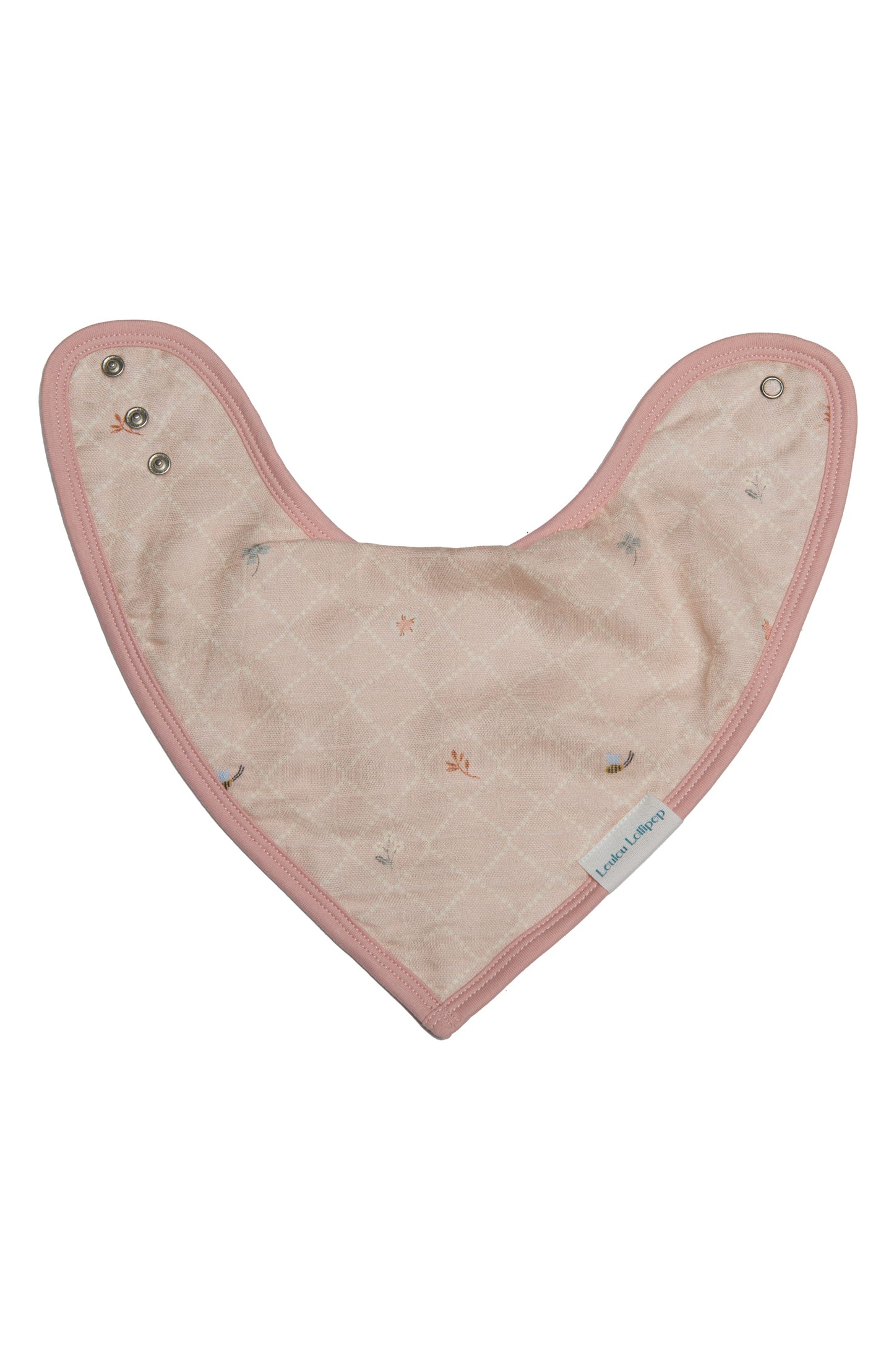 LouLou Lollipop Bandana Bib Set in Baby Dinomite