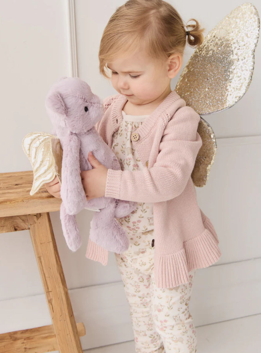 Jamie Kay Snuggle Bunnies Fairy Elsie in Violet