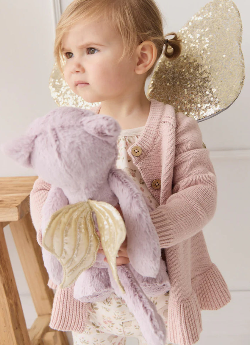 Jamie Kay Snuggle Bunnies Fairy Elsie in Violet