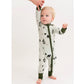 Belan J Footless Bamboo Sleeper in Black Bears