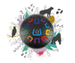 Tambu Tongue Drums 8”