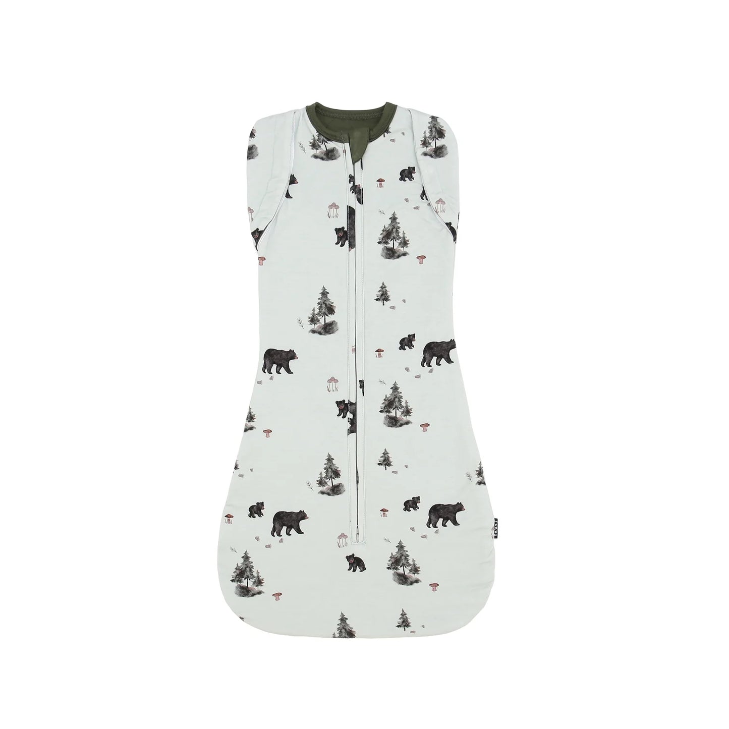 Belan J Convertible Swaddle Sack in Black Bears