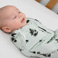Belan J Convertible Swaddle Sack in Black Bears