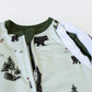 Belan J Convertible Swaddle Sack in Black Bears