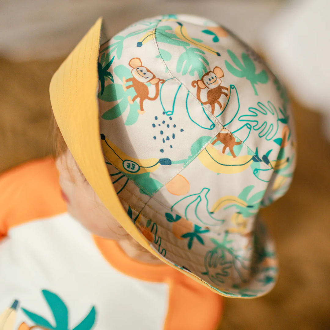 Souris Mini Reversible Sun Hat with Ties