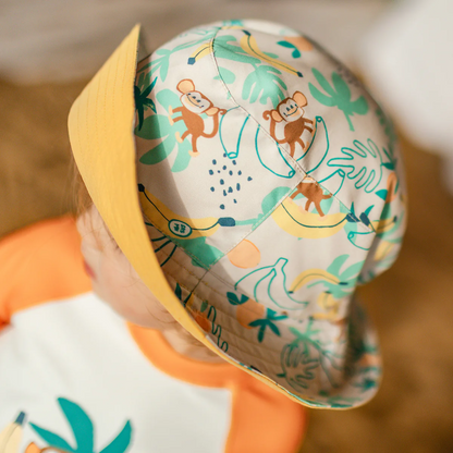 Souris Mini Reversible Sun Hat with Ties